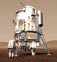 Simulate the journey to Mars