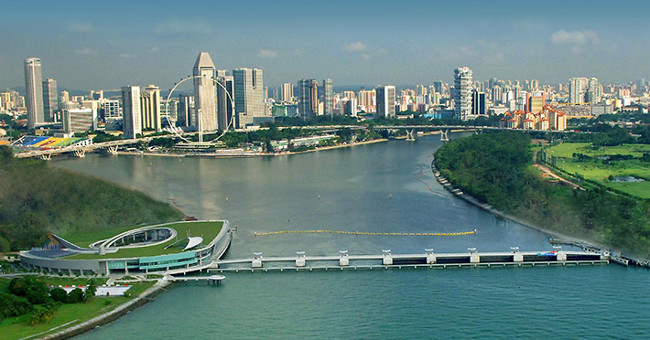 Singapore is flood-proof by keeping every drop of water to use