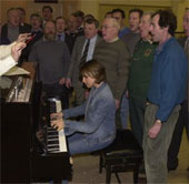 Singing chorus is good for the heart like practicing Yoga