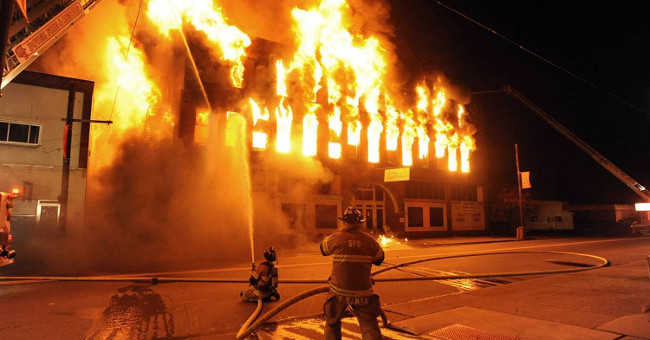 Skills to avoid gas poisoning in the fire