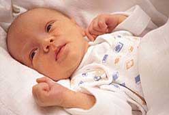 Skin rash caused by diapers