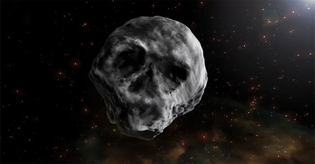 Skull-shaped meteors are about to rush through the Earth