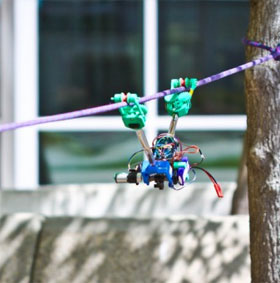 SkySweeper - Robots test cheap power lines