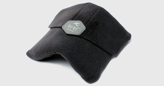 Sleep well on long flights with this cool travel pillow