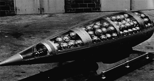 Slowly mass-killing bombs that terrify the world