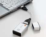 Small hard drive equivalent to USB drive