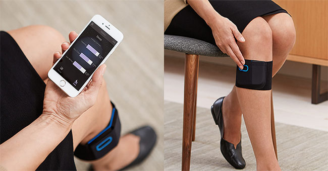 Smart bandages for pain relief without medication
