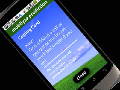 Smart phones help avoid stress