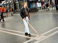 Smart sticks help blind people
