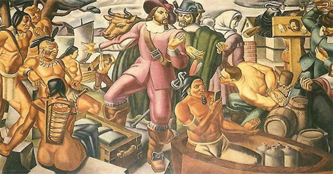 Smartphone suspect in the 17th century painting