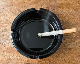 Smokers reduce vision quickly