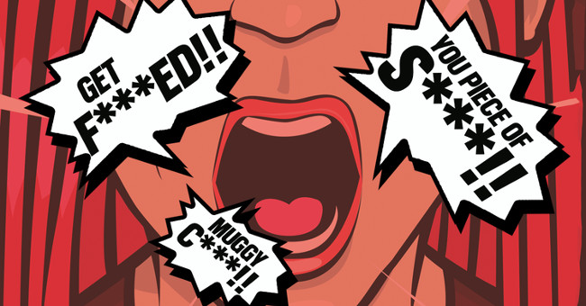 So this is why many people swear when they fight