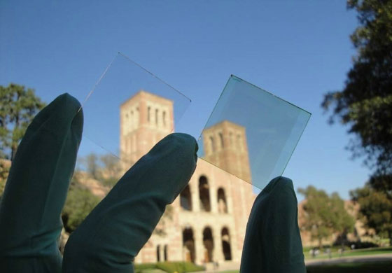 Solar cell throughout