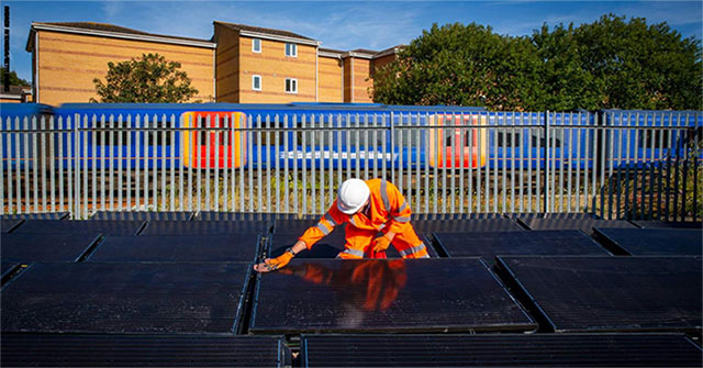 Solar rails in the UK