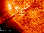 Solar storm attacks paralyzed the electricity network and communications