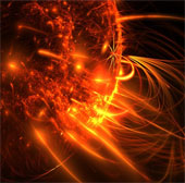 Solar storms are impervious to earthquakes