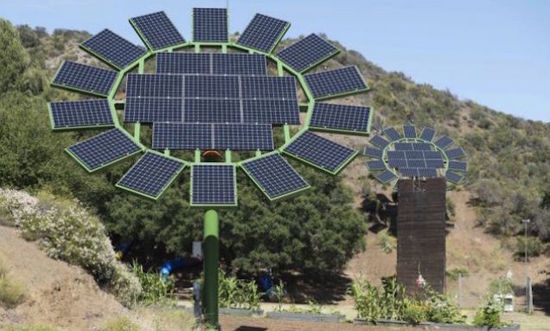 Solar system has the ability to automatically rotate