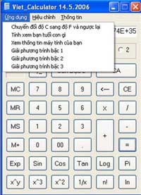 Solve the equation with Viet_Calculator