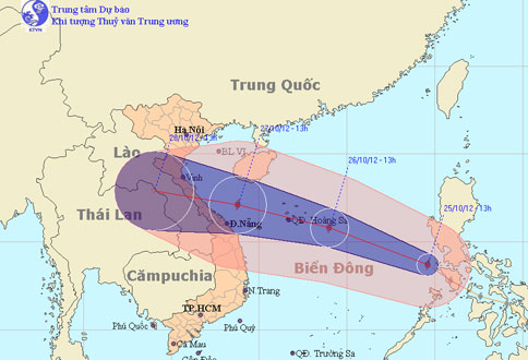 Sơn Tinh became the No. 8 storm in the South China Sea