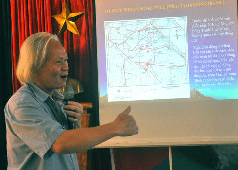 Song Tranh hydropower is prone to landslides and landslides