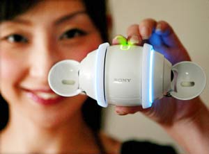 Sony introduced the robot music player