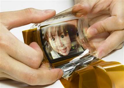 Sony successfully developed ultra-thin screens that can bend