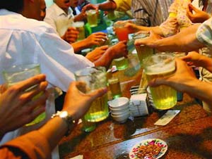 SOS alcohol abuse!  SOS!  SOS !: