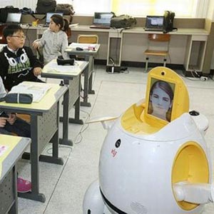South Korea piloting robots teaching English