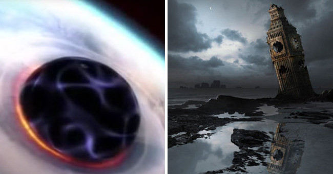 Space earthquake signaled the end of the world?