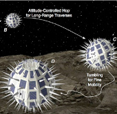 Space explorer robot