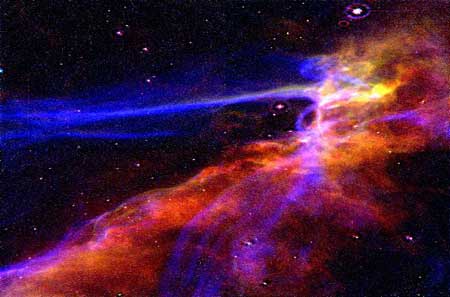 Space radio - Power wave source