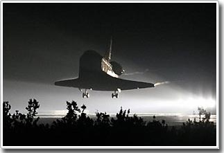 Space shuttle Endeavor returns safely