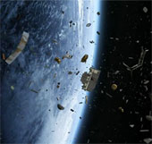 Space waste - threat exists