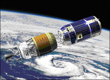 Spacecraft afraid of garbage