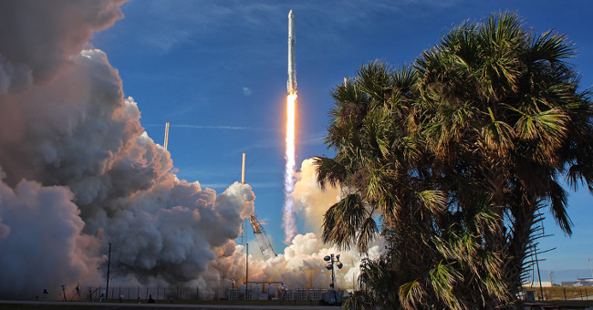 SpaceX first supplied ISS with re-used spacecraft and missiles
