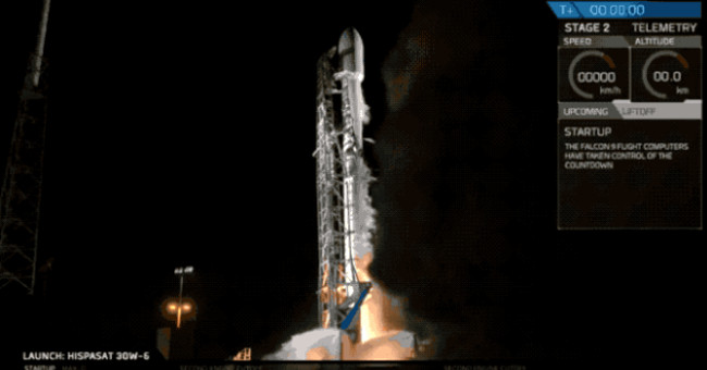 SpaceX for the 50th time successfully launched the Falcon 9 rocket on Earth's orbit