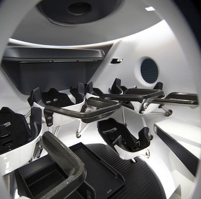 SpaceX revealed the Crew Dragon spacecraft interior