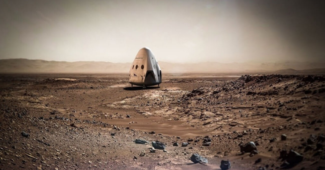 SpaceX tested new engines to bring people to Mars