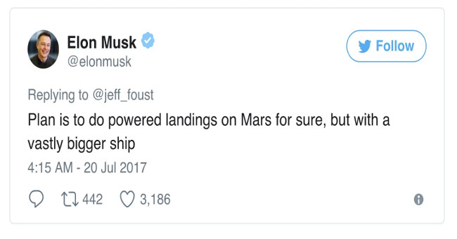 SpaceX will probably give up the plan to bring the Dragon spacecraft to Mars