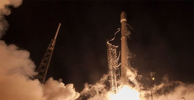SpaceX's Falcon 9 rocket punctured the Earth's ionosphere