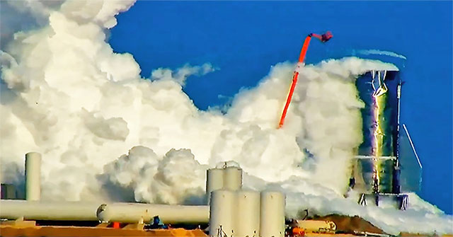 SpaceX's Starship rocket exploded during the test launch