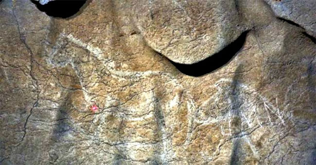 Spain discovered dozens of paintings on rock dating back to 14,000 years
