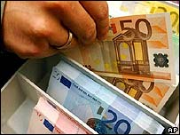Spanish money has drugs
