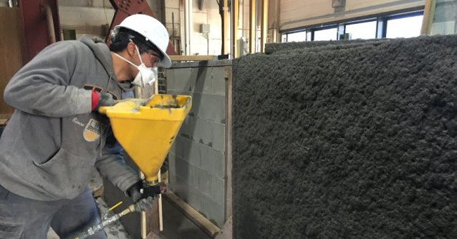 Special concrete aerosols help prevent earthquakes