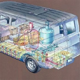 Special fuel replaces gasoline for cars