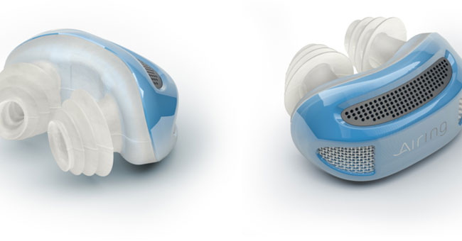 Special snoring device