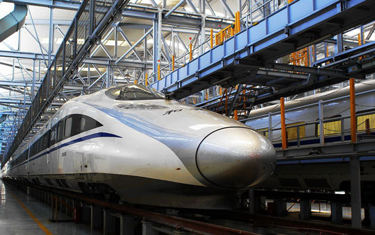 Speed can reach 500 km / h or higher