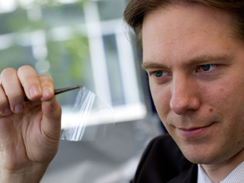 Spider silk, human skin