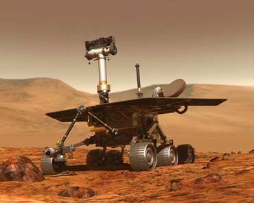 Spirit round 1,000 days on Mars