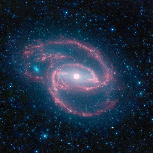 Spitzer captured a strange galaxy